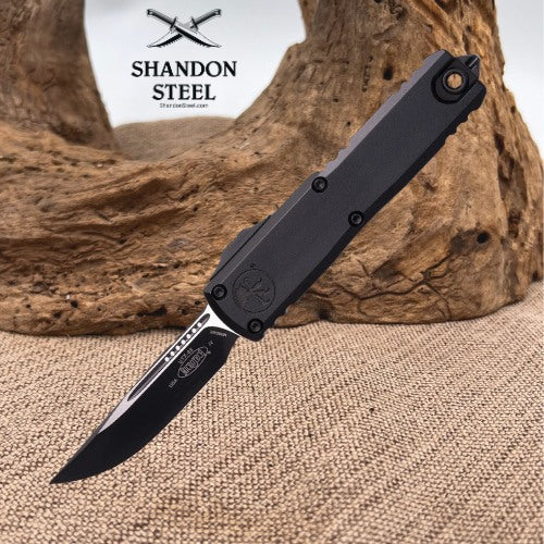 Microtech UTX-85® GEN IV S/E STANDARD BLACK TACTICAL (12314-1T)