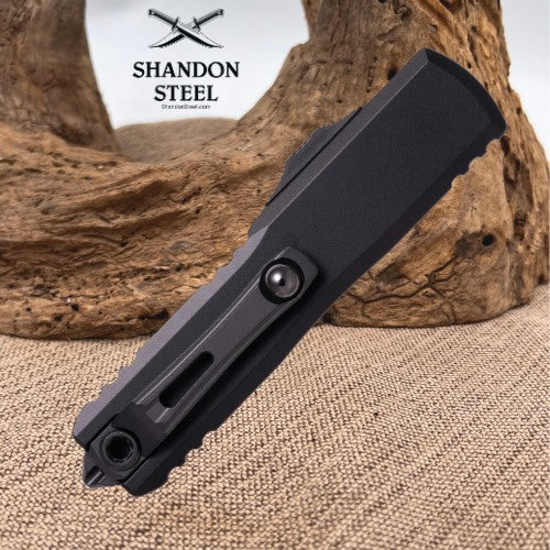Microtech UTX-85® GEN IV S/E STANDARD BLACK TACTICAL (12314-1T)