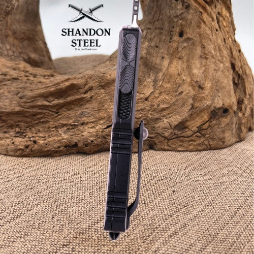 Microtech UTX-85® GEN IV S/E STANDARD BLACK TACTICAL (12314-1T)