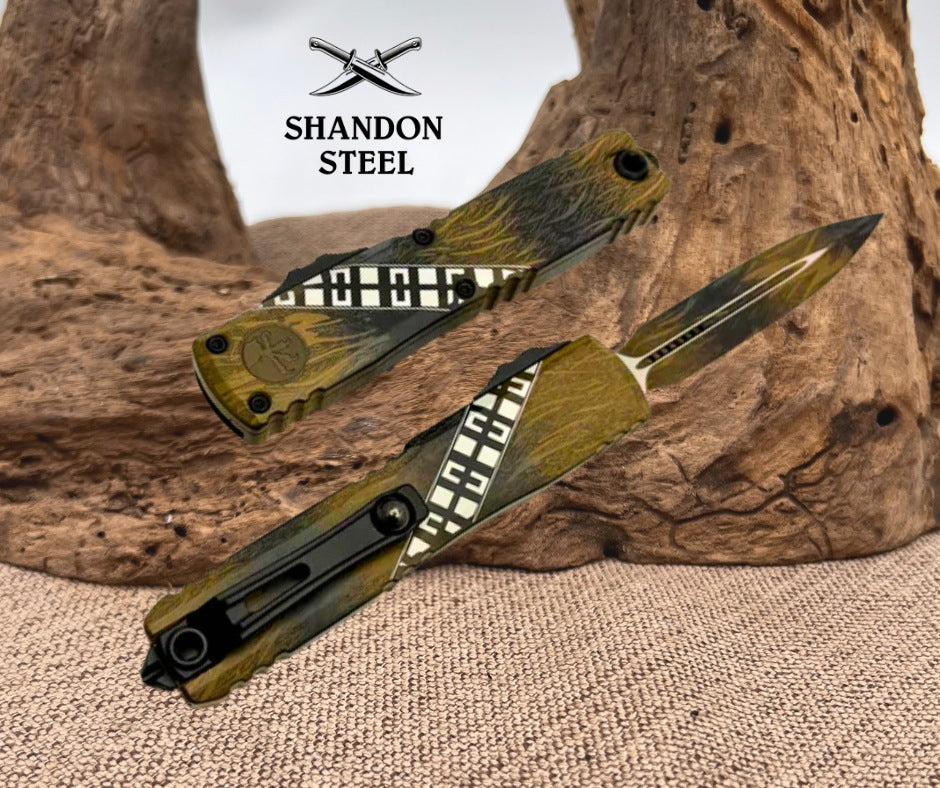 Microtech Ultratech Gen IV Wookie D/E Signature Series 11224-1WK