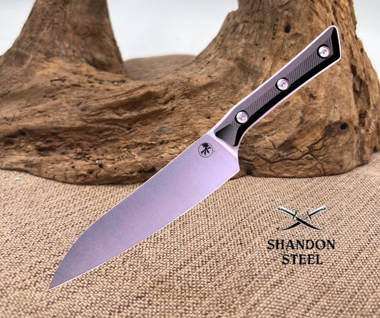 Microtech Utility Knife Black G-10 Handle w/ Stonewash M390MK 3400-10BK