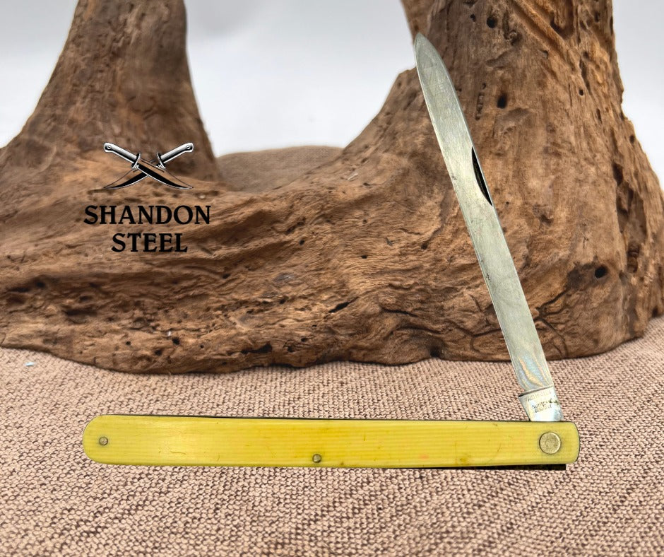 German Water Melon Tester Folding Knife Fruit Sampler ROSTFREI Stainless (156)