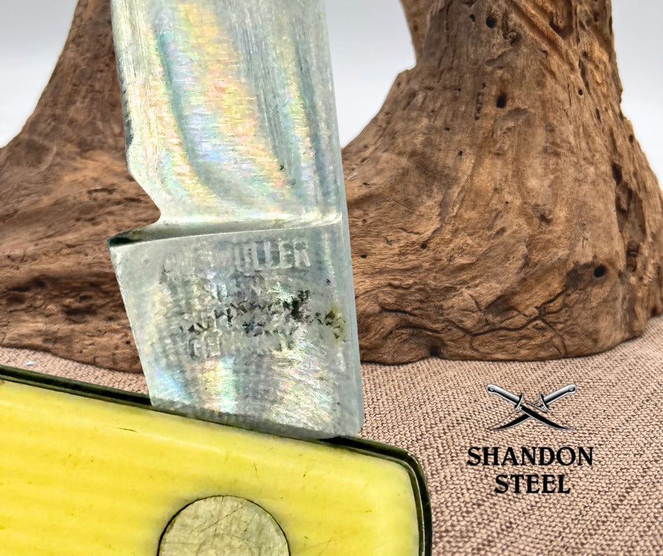 German Water Melon Tester Folding Knife Fruit Sampler ROSTFREI Stainless (156)