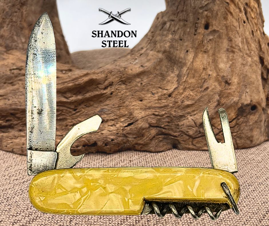 Germany Foldable Solingen Knife Multi Tools Knife Collectable Pocket Knife (116)