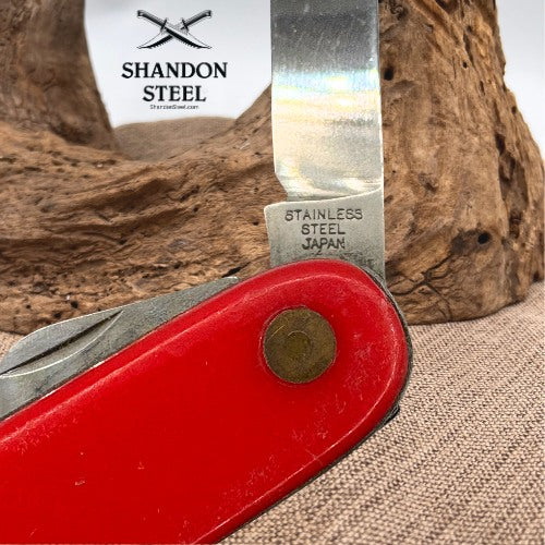 Multi Function Utility Pocket Knife Scissors Bottle Opener Made in Japan (49)