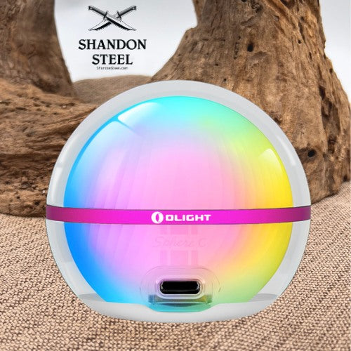 OLight Sphere C Pink Ambient Light with App Control