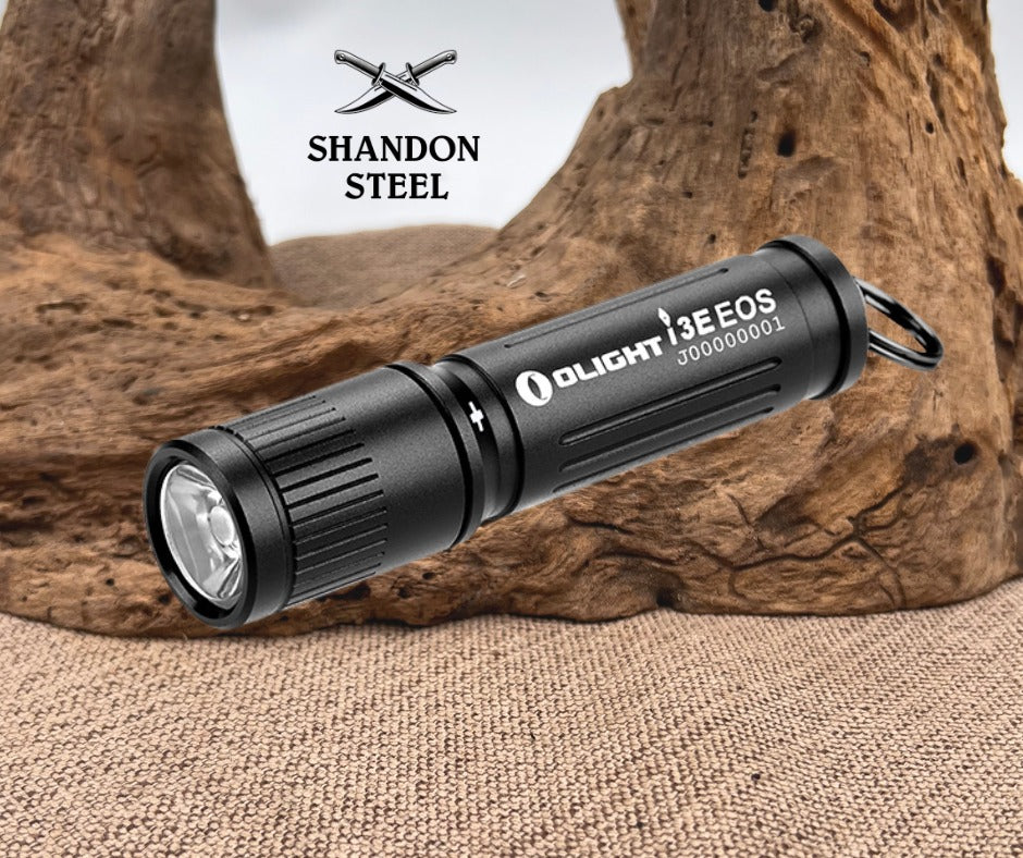 Oclip i3E EOS Keychain Flashlight Black
