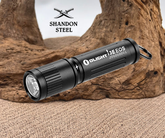 Oclip i3E EOS Keychain Flashlight Black