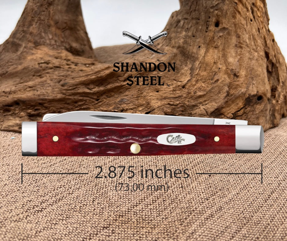 Case XX™ Corn Cob Jig Pocket Worn® Old Red Bone Baby Doc 10308