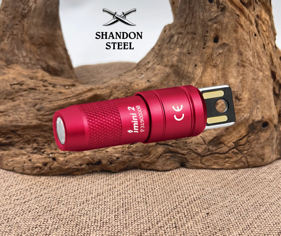 Olight Passionate Red imini 2 Rechargeable Mini Flashlight