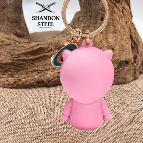 Olight Pink Mascot Keychain