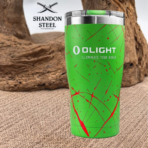 Olight Zombie Green Stainless Steel Insulated Tumbler