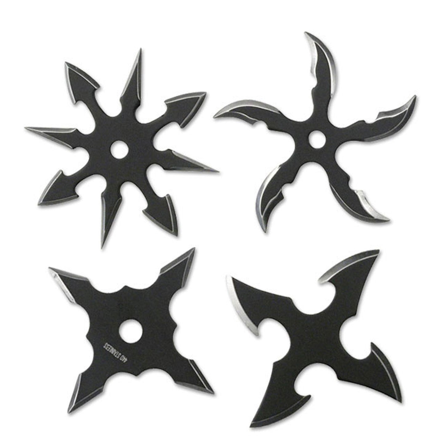 PERFECT POINT - THROWING STARS - SET OF 4 - RC-107-4B