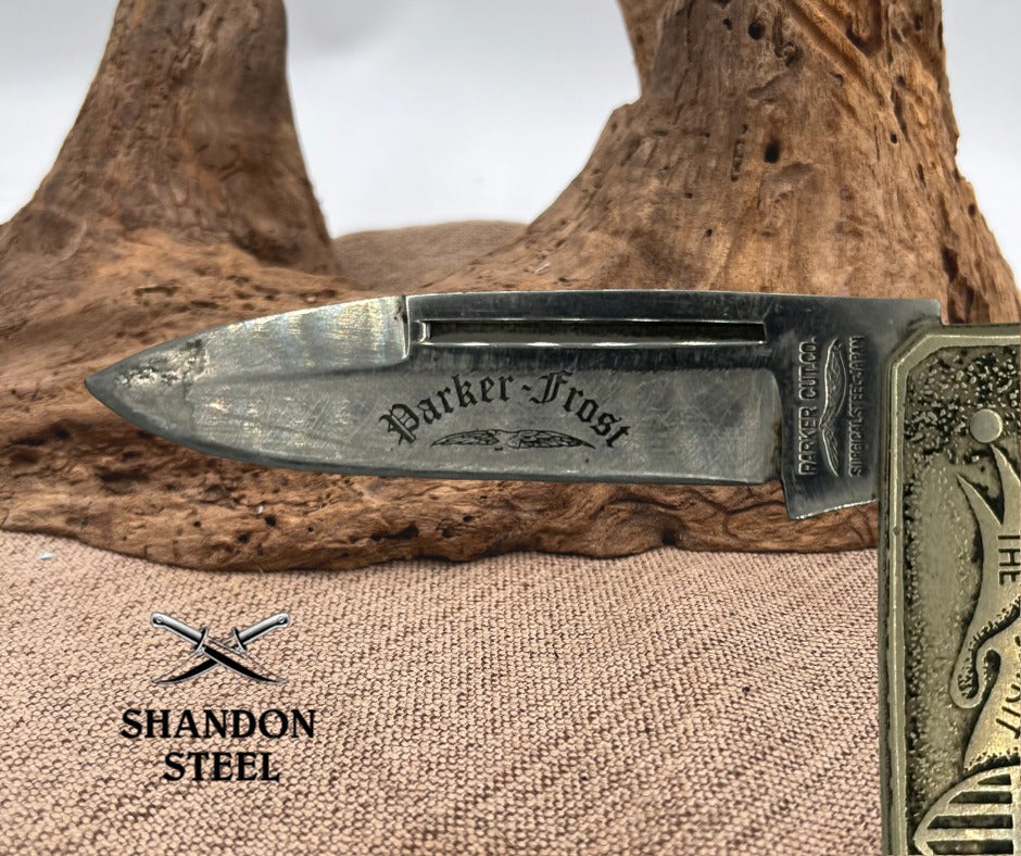 Parker Cut Co Vintage Spirit Of America Eagle Pocket Knife Parker-Frost (145)