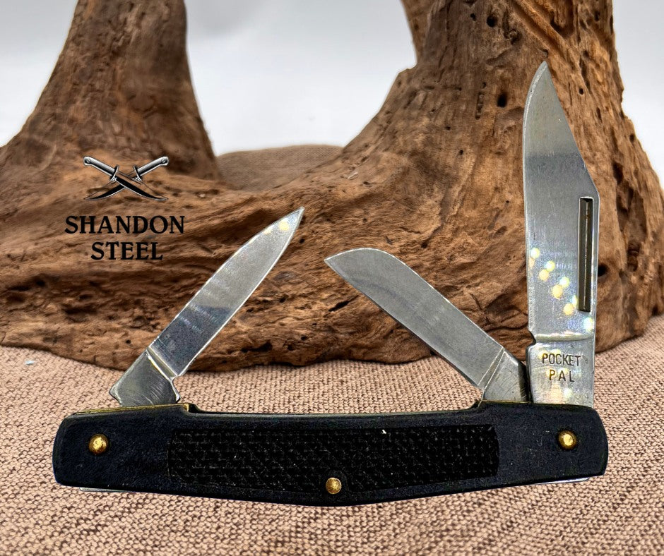 Pocket Pal Stockman 3 Blade Tradition Folding Pocket Knife Clip Spey (40)