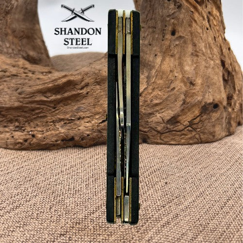 Pocket Pal Stockman 3 Blade Folding Pocketknife Zytel Handle (25)