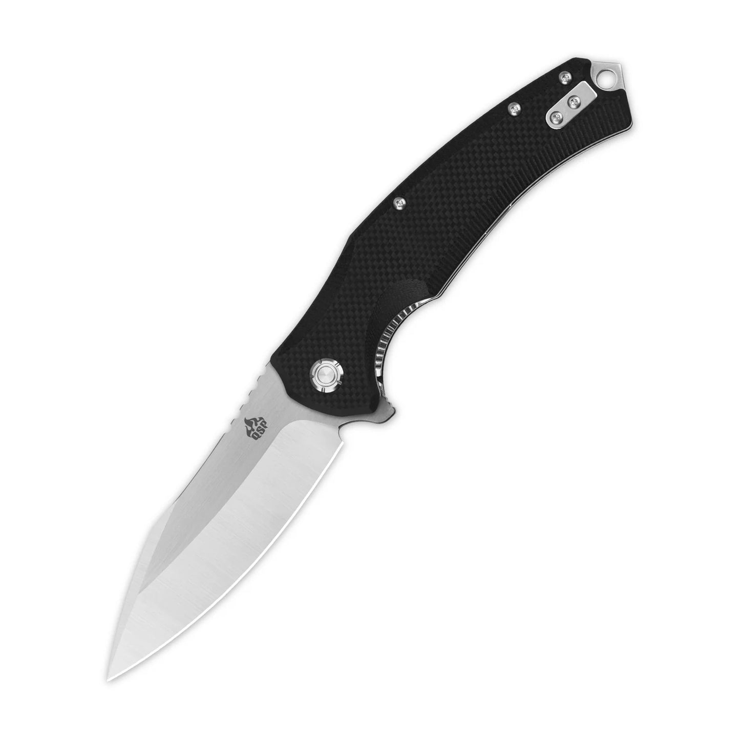 QSP Snipe Liner Lock Pocket Knife D2 Blade G10 Handle QSP121-C