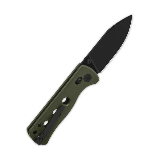 QSP Canary Glyde Lock Pocket Knife 14C28N Blade Olive Green G10 Handle QS150GL-B2