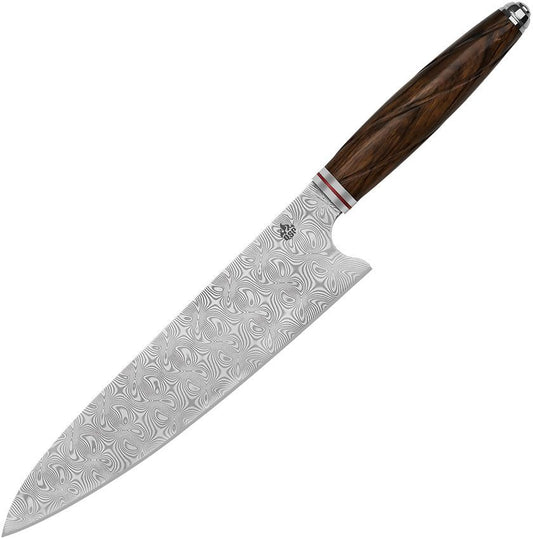 QSP Kitchen Knife 8'' Gyuto Damascus QS-KK-003B