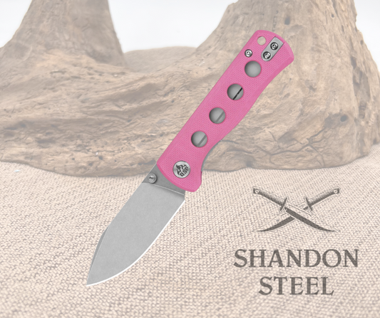 QSP Canary Pink G10 Handle QS150-H1