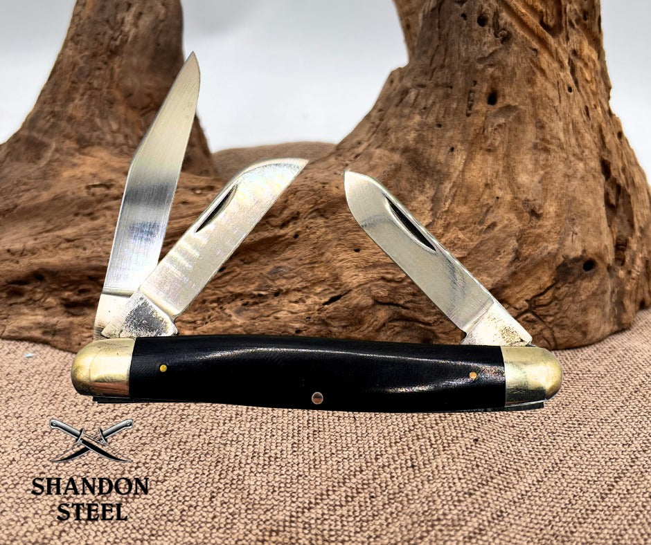 Queen Cutlery Gamekeeper Series Model 309 3 Blade Folding Stockman Knife (18)