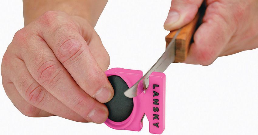 Lansky Quick Fix Sharpener Pink LS09888