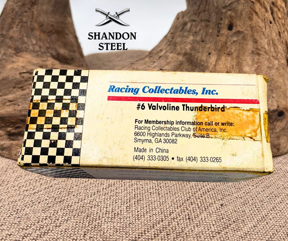 Mark Martin #6 Valvoline 1991 Ford Thunderbird 64th Nascar Diecast Collectable