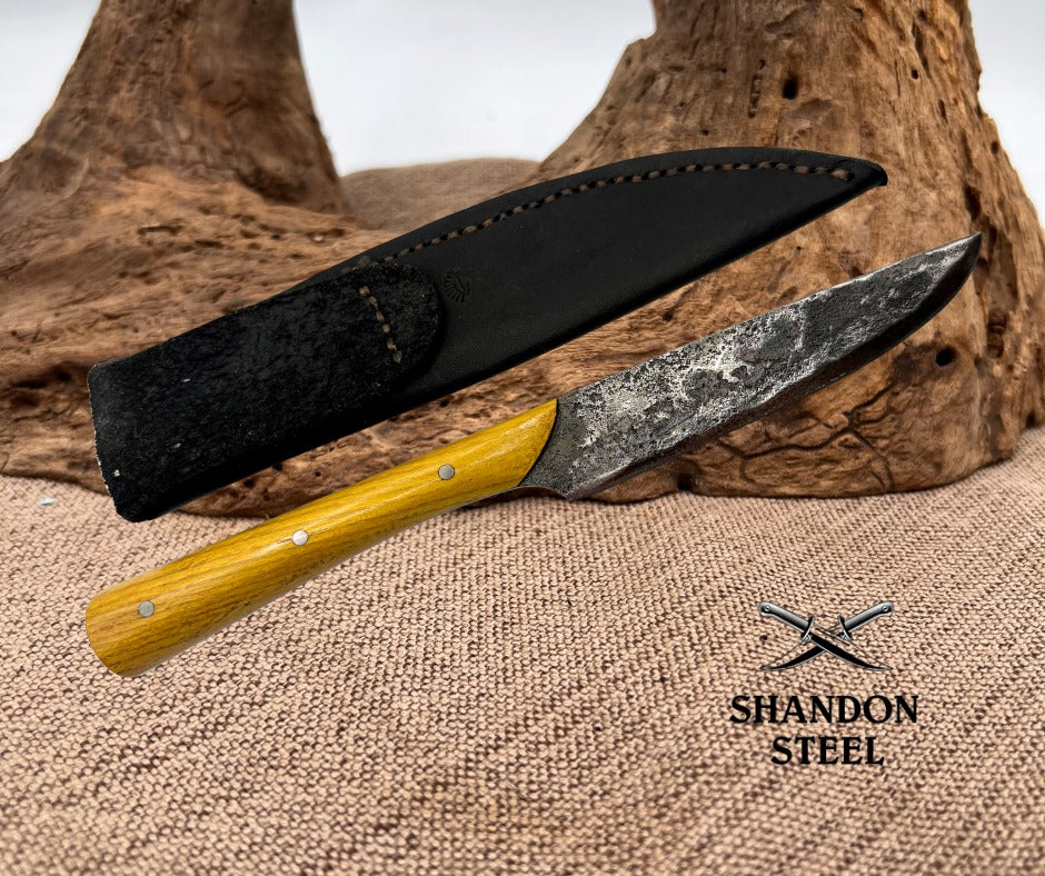 Custom USA Hand forged Trade Hunting Skinning Frontier Patch Plains Knife (P06)