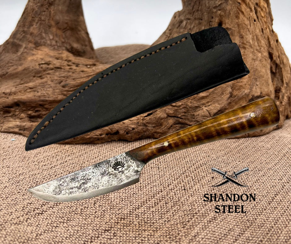 Custom USA Hand forged Trade Hunting Skinning Frontier Patch Plains Knife (P08)
