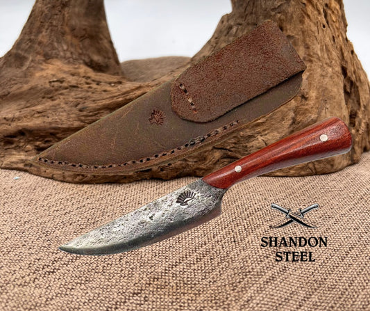 Custom USA Hand forged Trade Hunting Skinning Frontier Patch Plains Knife (P03)