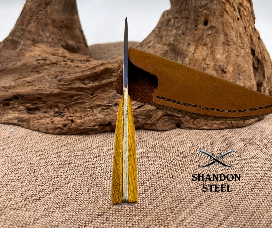 Custom USA Hand forged Trade Hunting Skinning Frontier Patch Plains Knife (P01)