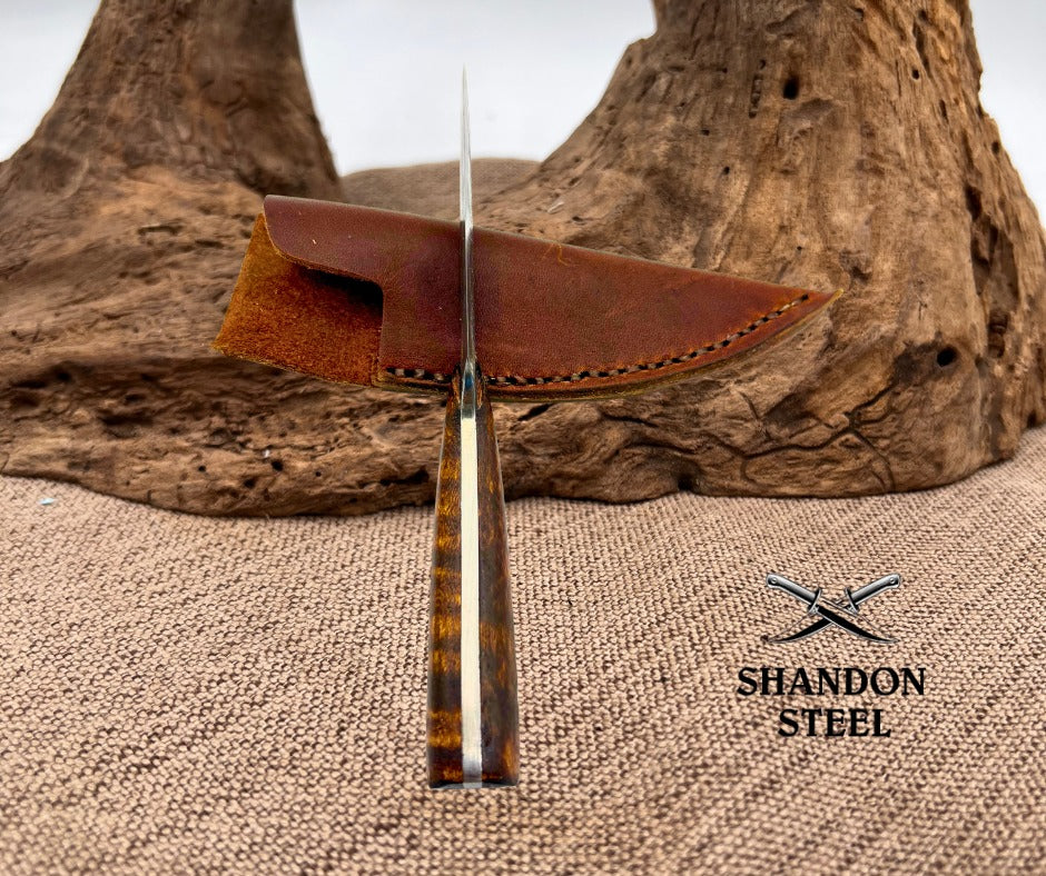 Custom USA Hand forged Trade Hunting Skinning Frontier Patch Plains Knife (P04)