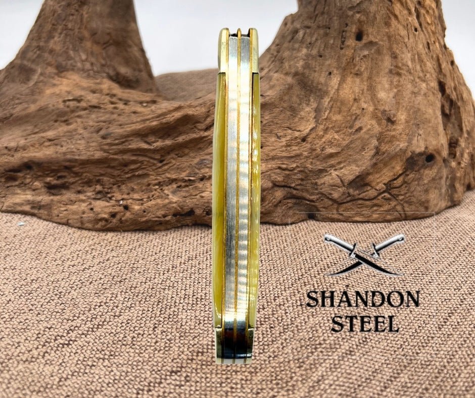 Raging Bull Double Trouble 2 Blade Trapper Slipjoint Folding Pocket Knife (74)