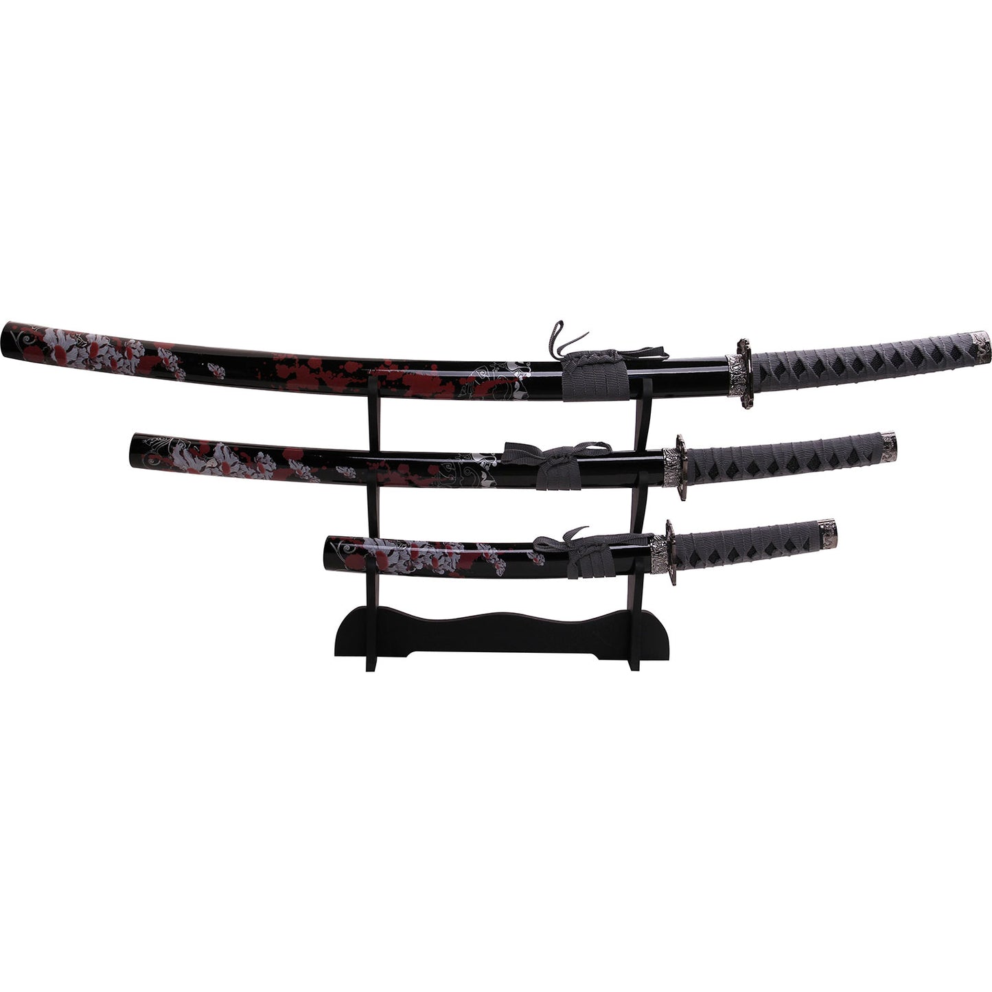 BLADESUSA - 3 PIECE SWORD SET WITH DISPLAY STAND - SW-78-4