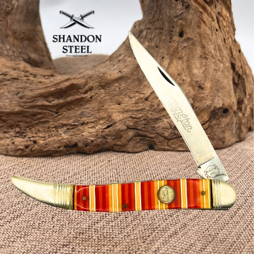 Remington UMC R1615 Vintage Candy Stripe Toothpick Pocket Knife 1988 USA (206)