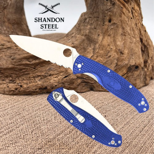 Spyderco Resilience Blue C142PBL