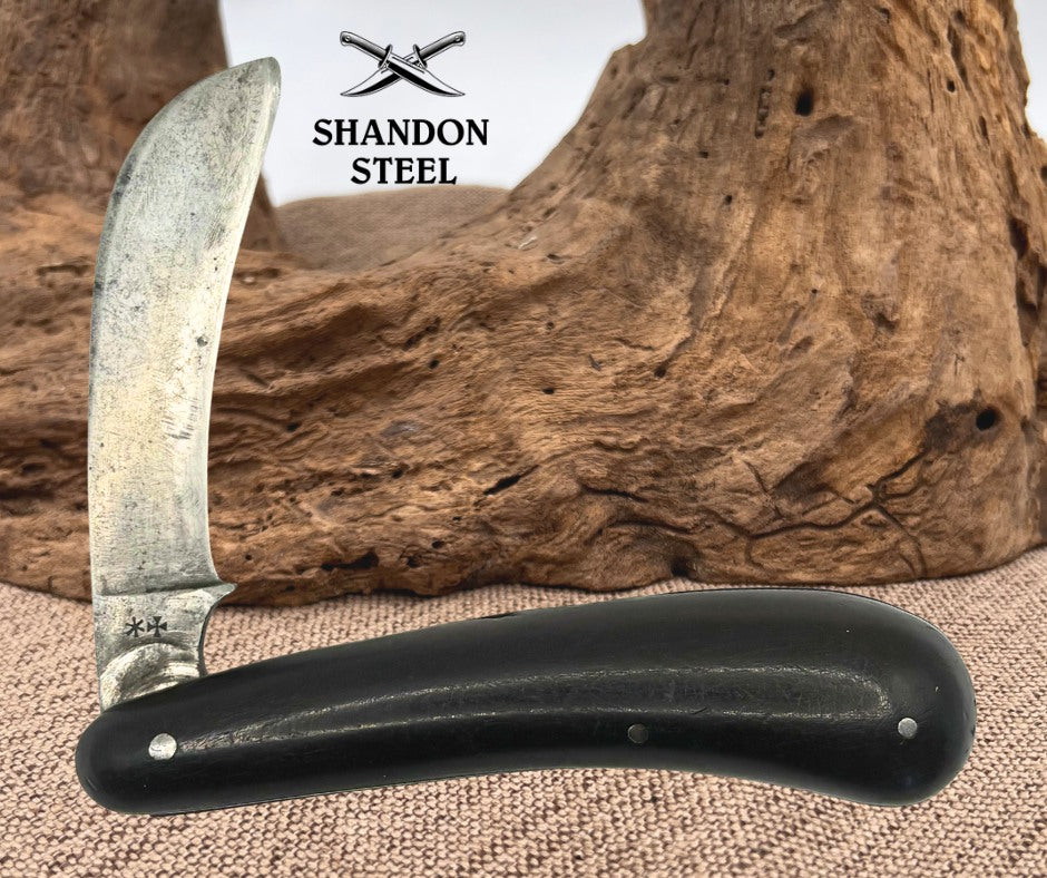 Joseph Rodgers Vintage Wood Handle Hawkbill Pruner Knife Sheffield England (74)