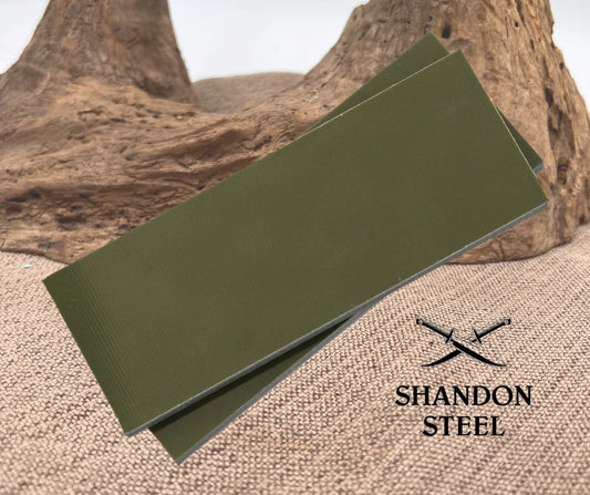 Rough Rider Custom Shop Scales G10 Handle Slabs OD Green RR1645