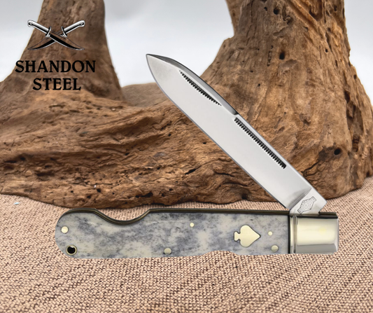 Rough Rider Easy Open Lockback Appaloosa
