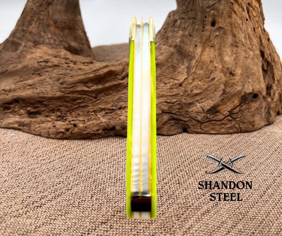 Rough Ryder Moon Glow Half Hawk 2 Blade Folding Pocket Knife RR2494 (29)