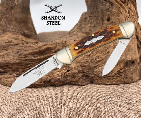Rough Rider Mini Canoe Amber Jigged RR058