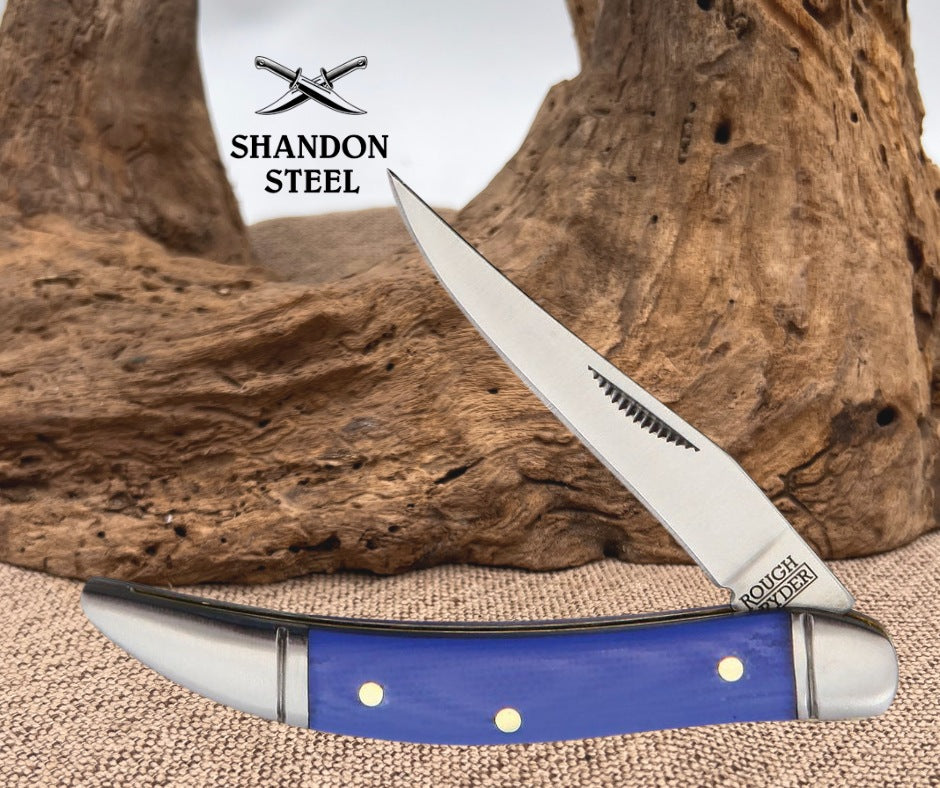Rough Rider Small Toothpick Blue G10 RR2169