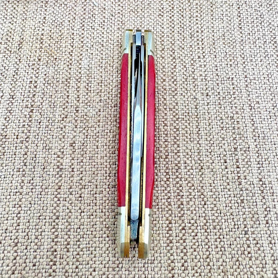 Rough Rider Split Back Whittler Red Bone RR282 Stainless Folding Knife (38)