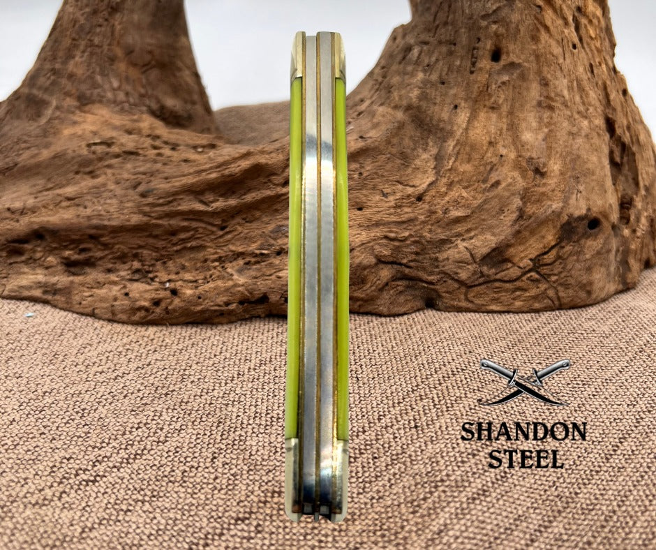 Rough Rider Synthetic Moon Glow Large Stockman 4 1/4" Pocket Knife RR1428 (11)