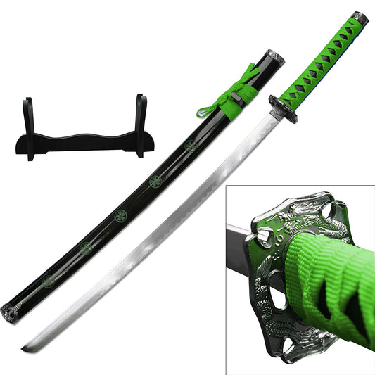 SAMURAI SWORD WITH DISPLAY STAND - SW-72GN