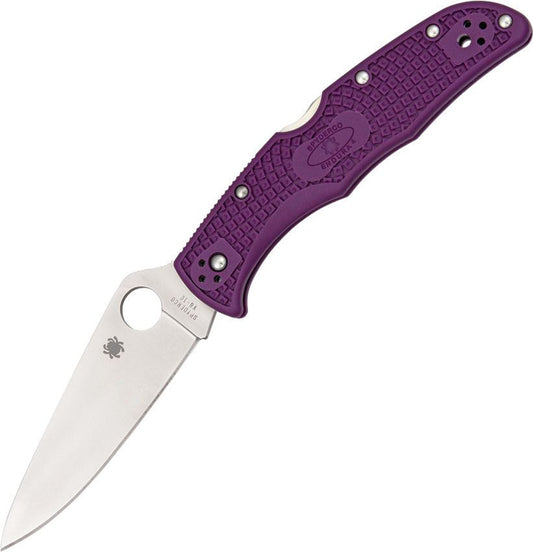 Spyderco Endura 4 Lockback Purple C10FPPR