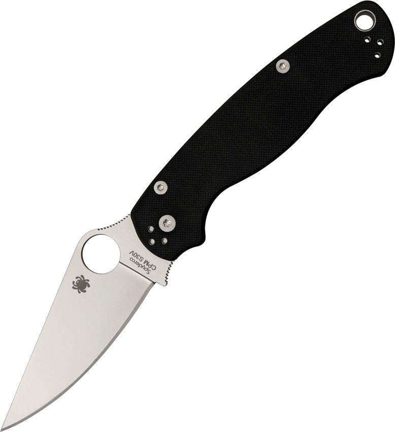 PARA MILITARY 2 BLACK G-10 PLAINEDGE C81GP2