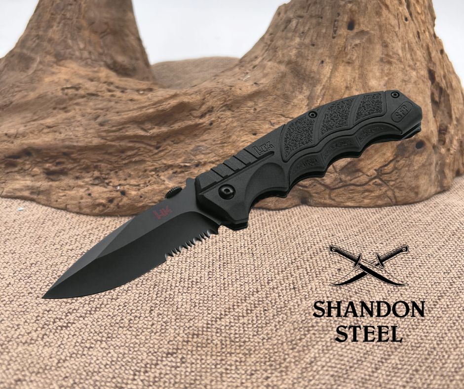 Heckler & Koch SFP Tactical Folder All Black 01HK501