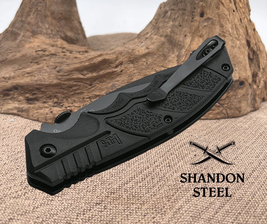 Heckler & Koch SFP Tactical Folder All Black 01HK501