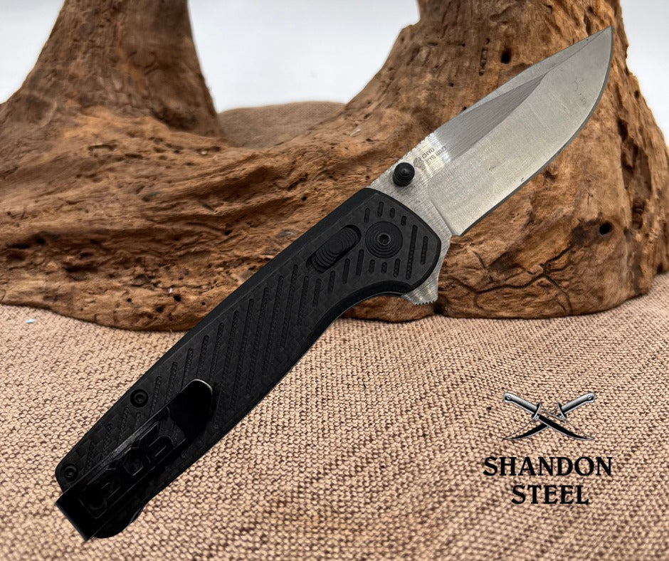 SOG Terminus XR CRYO CTS-BDZ1 Carbon Fiber Handle Flipper Folding Knife (19)